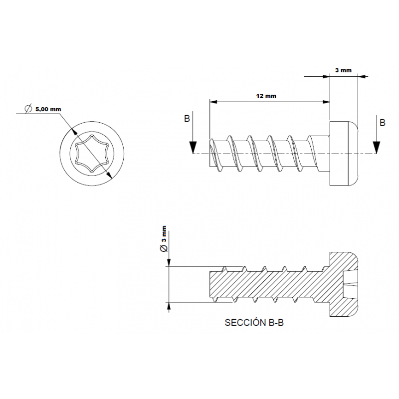 MV Spools Coloured Body Screw - Image 2