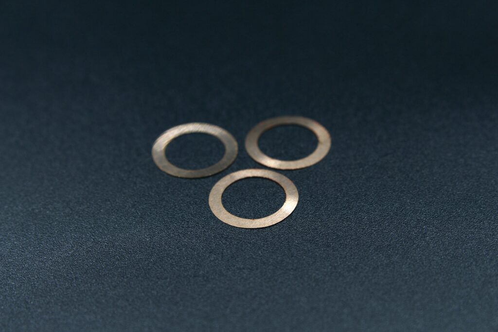 Tournament Copper Drive Gear Washer Adjustment set